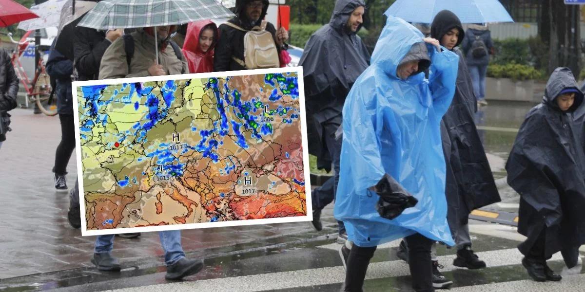 Pogoda na czwartek. Burzowy front nad Polską, w tych regionach zagrzmi