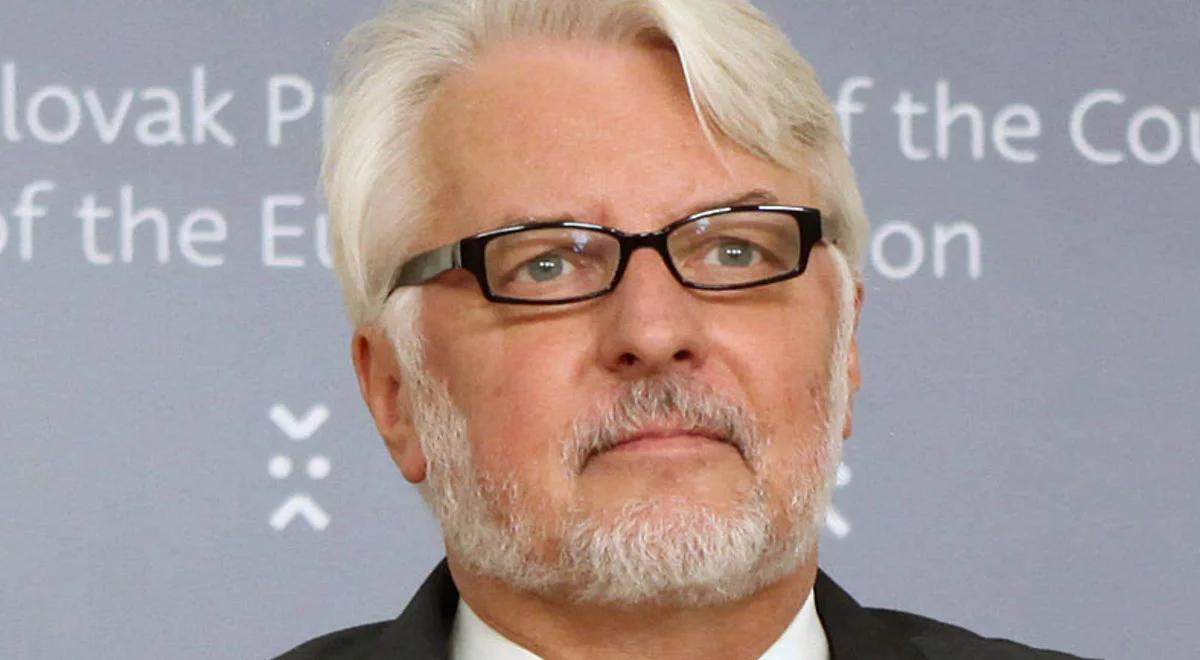 Media: Witold Waszczykowski zszokowany sprawą prezydenta Przemyśla, który dostał zakaz wjazdu na Ukrainę
