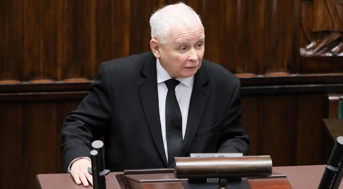 Jarosław Kaczyński ukarany naganą. Chodzi o jego słowa pod adresem Donalda Tuska