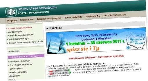 GIODO: były nieprawidłowości w spisie powszechnym, ale niezbyt poważne