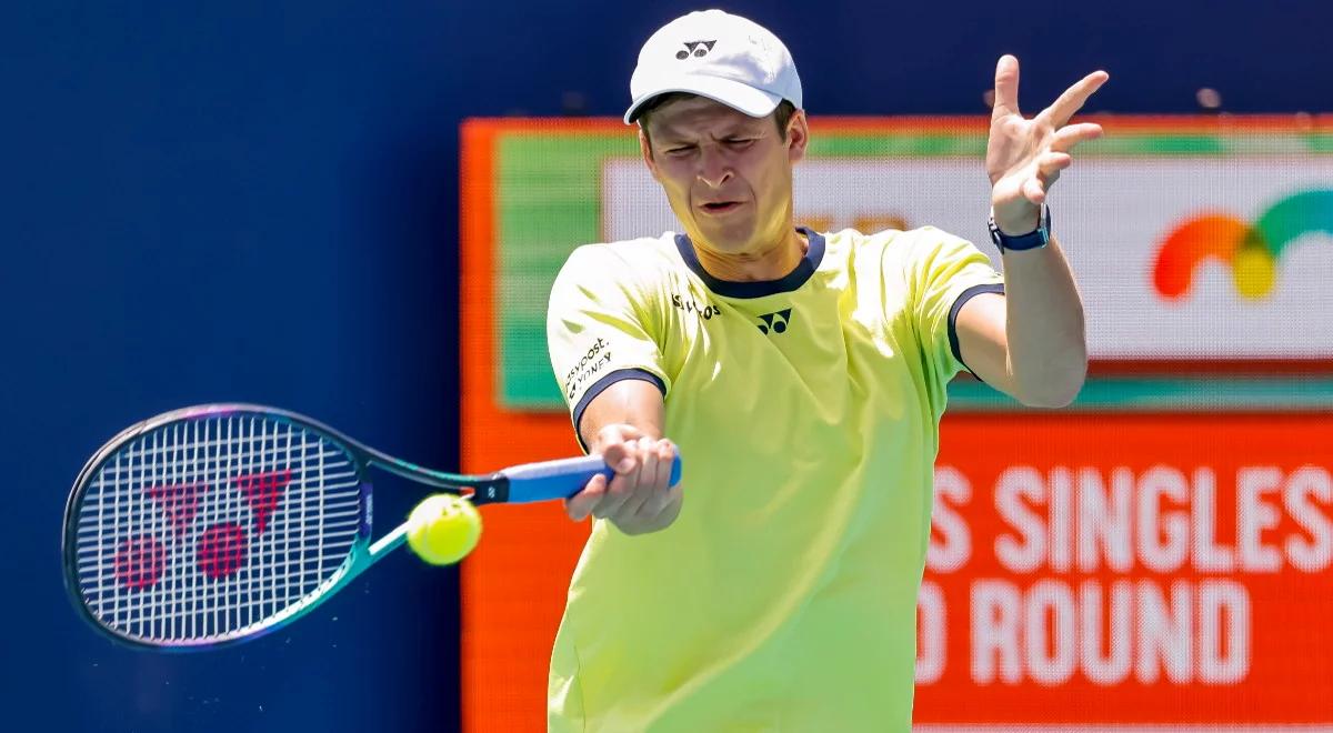 ATP Miami: niedawny lider rankingu na drodze Hurkacza. O której mecz z Miedwiediewem? 