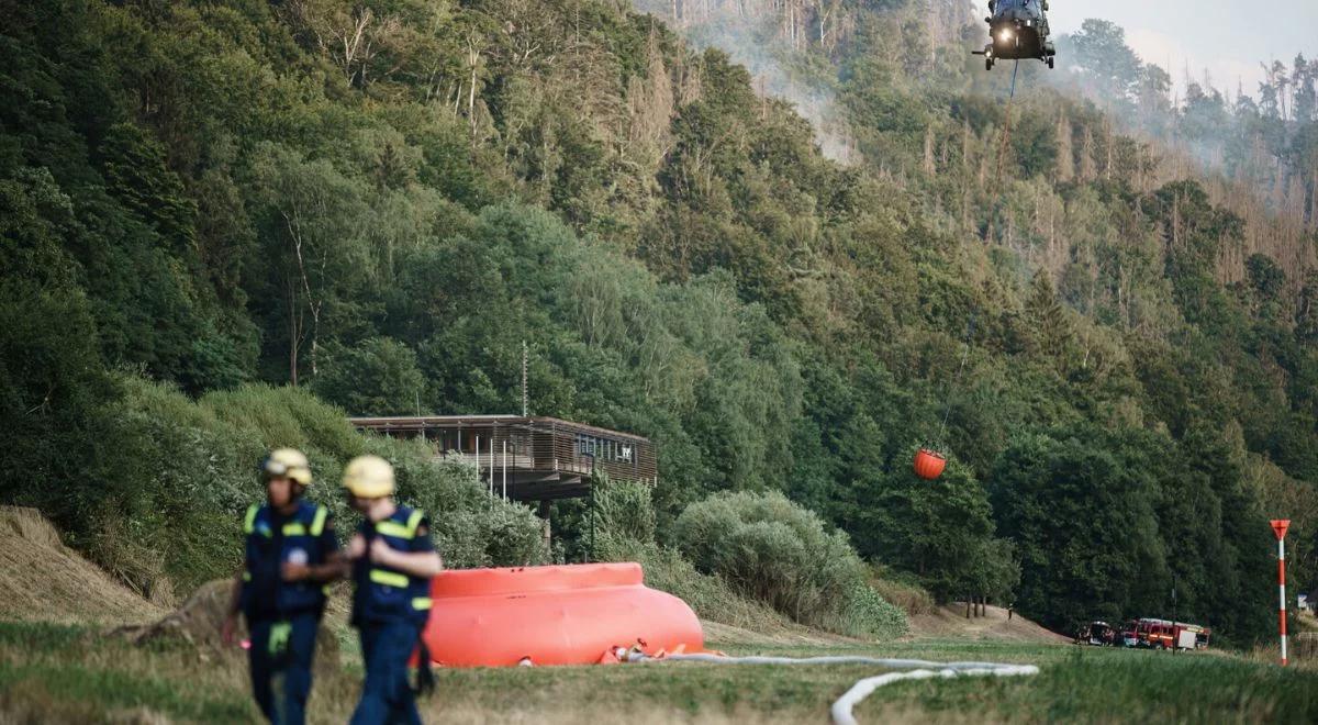 Czeska Szwajcaria: kolejna doba zmagań z żywiołem. Do walki ściągnięto nowe jednostki 