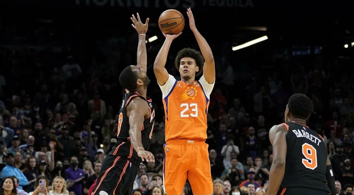 NBA: rzut Johnsona na wagę zwycięstwa. Suns pokonują Knicks