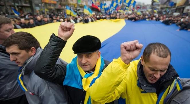 Protest w Kijowie. Powstało unijne "miasteczko"