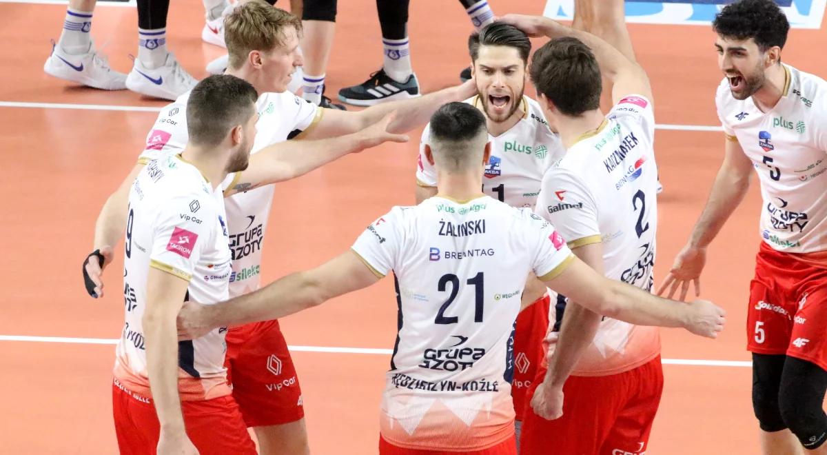 PlusLiga: ZAKSA uczciła 25-lecie Klubu Kibica. Pewna wygrana mistrzów Polski