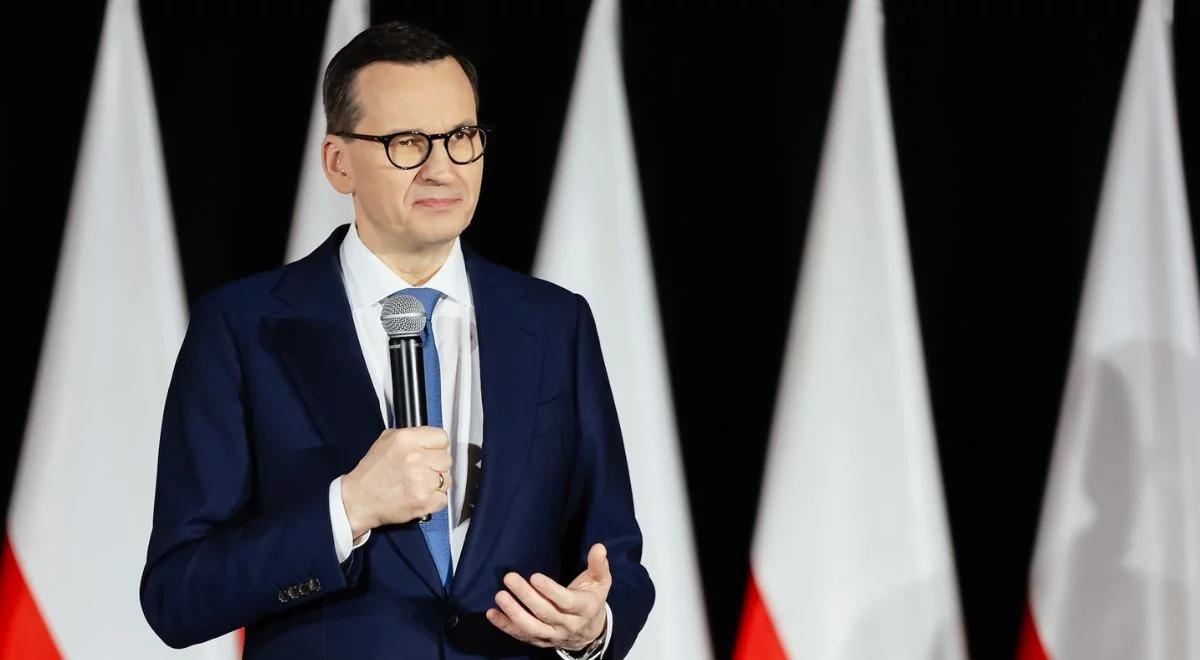 Premier Morawiecki: mówimy głośne "nie" przymusowi relokacji nielegalnych imigrantów