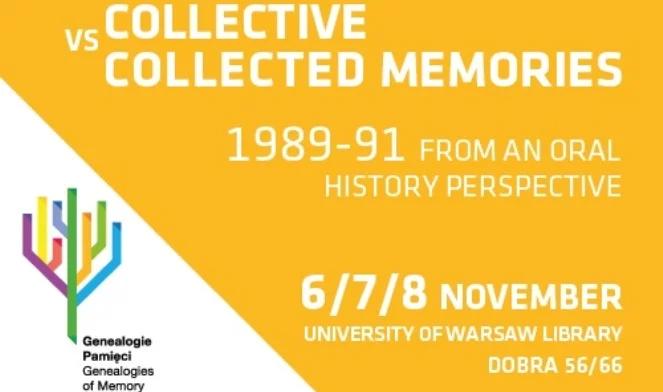 Doświadczenia i pamięć transformacji. Kolejna konferencja z cyklu "Genealogie Pamięci"
