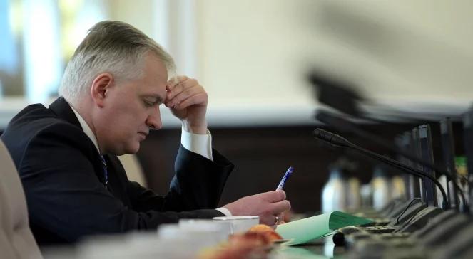 Gowin przeciw wnioskowi o Trybunał Stanu 
