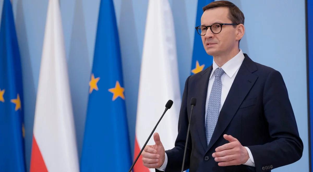 "Możemy wykorzystać szansę i przyciągnąć wielu inwestorów". Premier Morawiecki o perspektywach rozwoju dla Polski