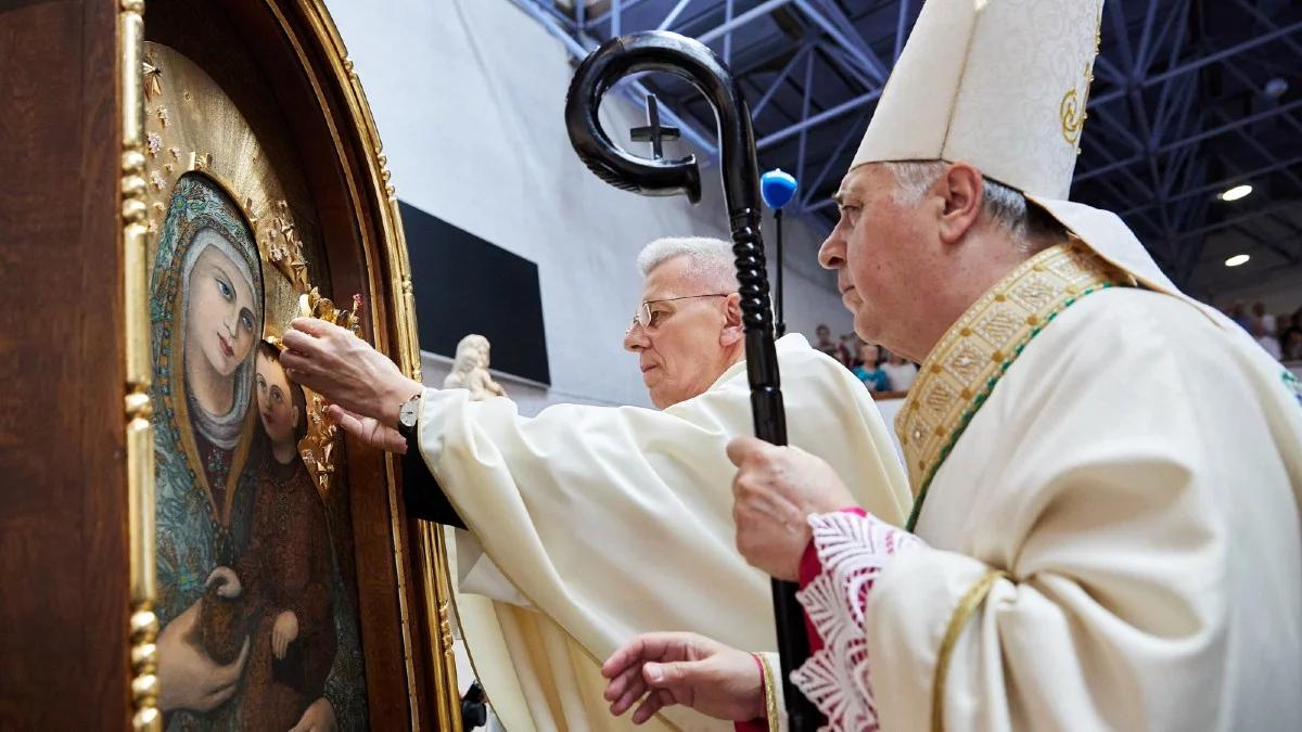 Koronacja obrazu Matki Bożej Pocieszenia z Bazyliki Morskiej