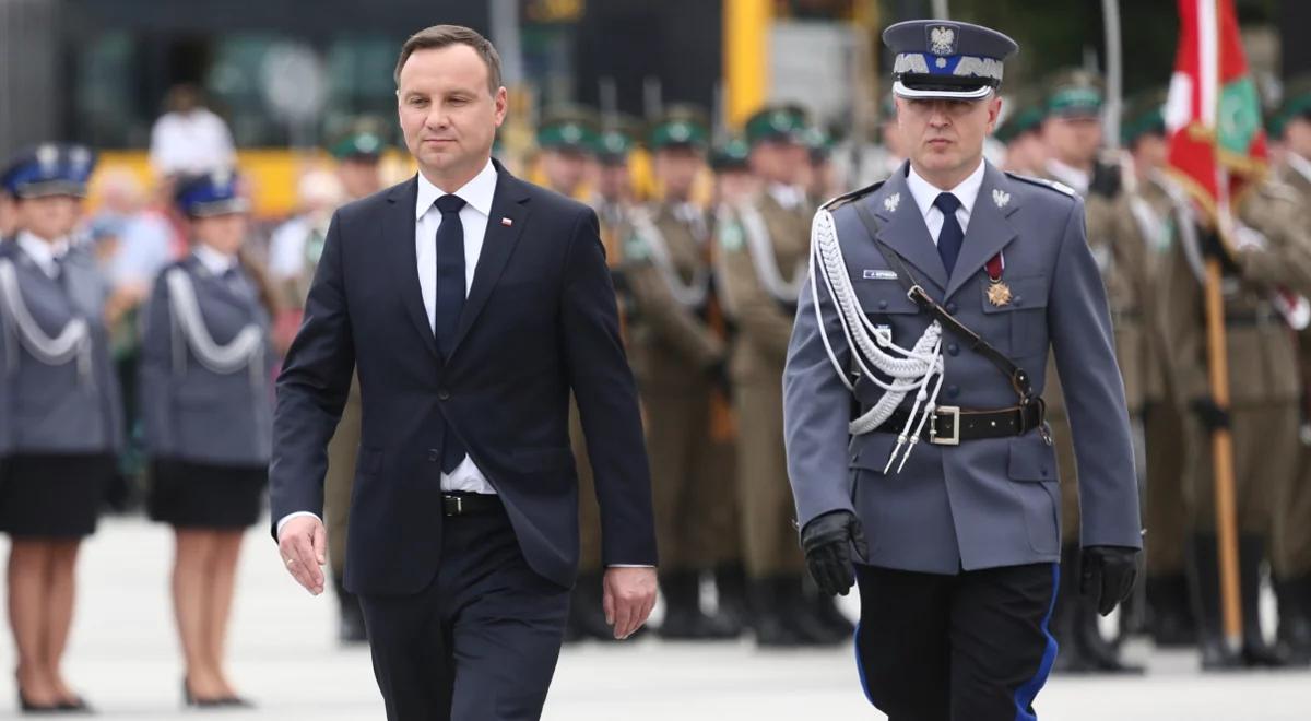 Święto policji. Prezydent Andrzej Duda: to nie jest zawód, to służba