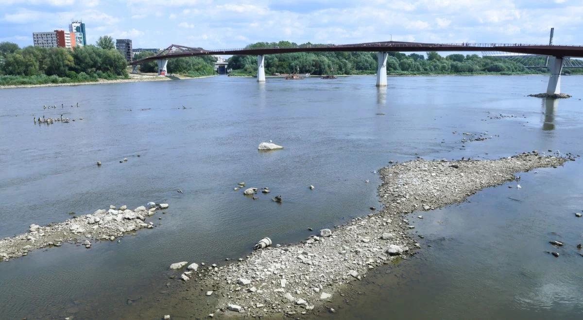 Kolejny rekord na Wiśle. Stan wody to tylko 4 cm