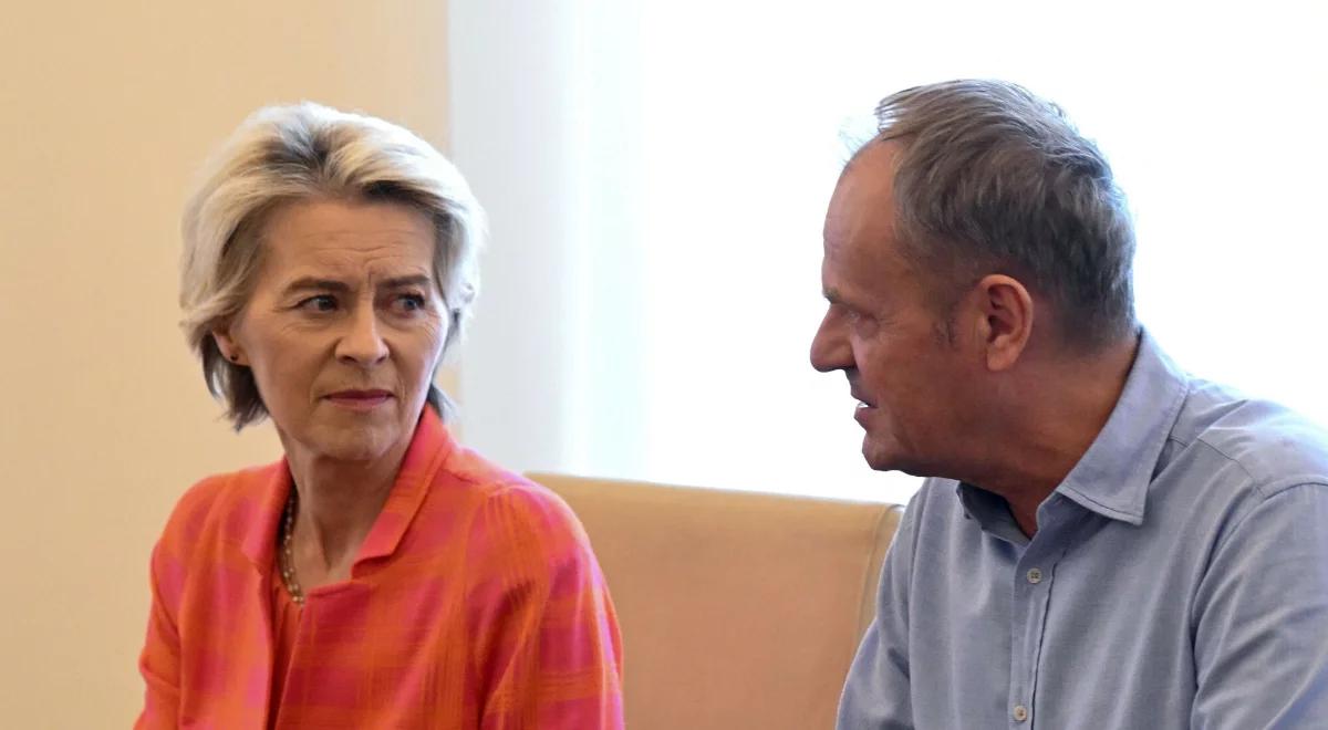 Szefowa KE z wizytą w Polsce. Pojedzie na granicę z Białorusią