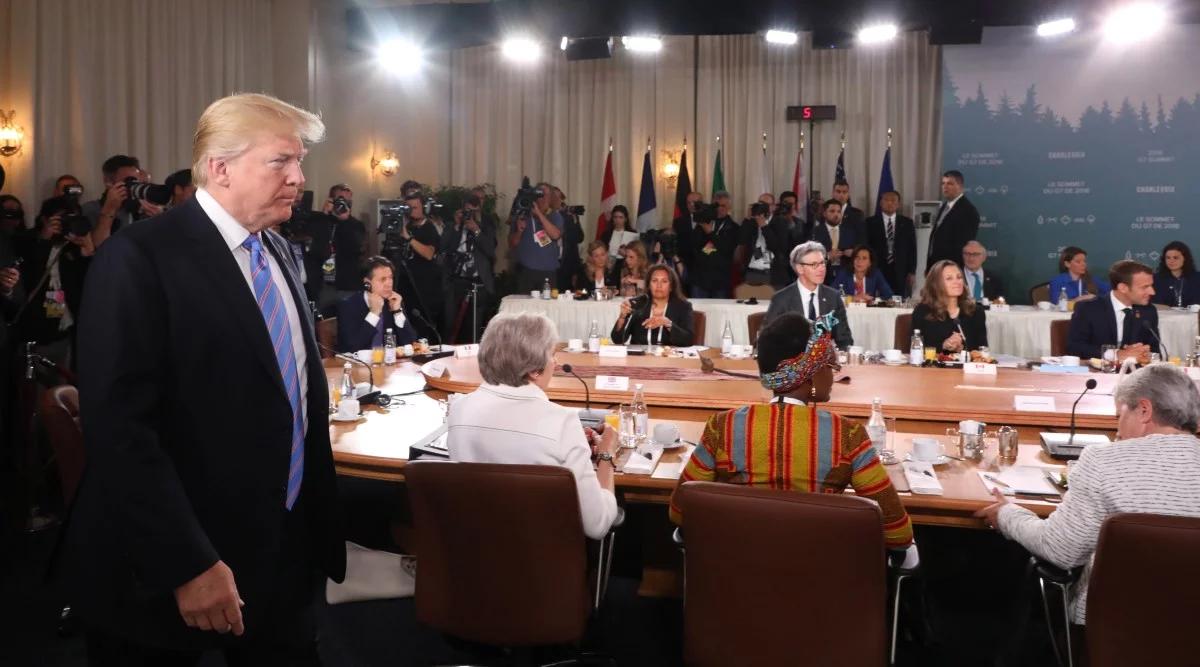 USA wycofują się z poparcia dla wspólnej deklaracji po szczycie G7
