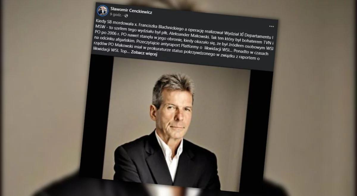 W TVN był "asem wywiadu". Miał nadzorować niszczenie ks. Blachnickiego