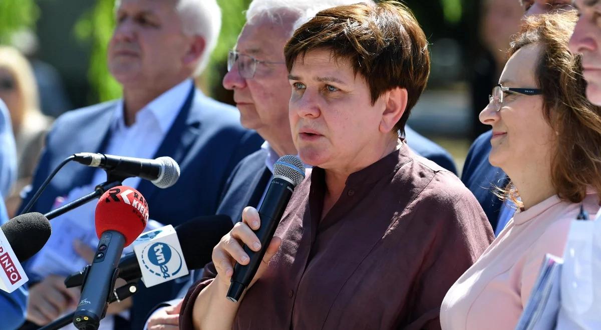 "Został napisany przez ludzi, którzy uczciwie pracują i dotrzymują słowa". Szydło o Polskim Ładzie