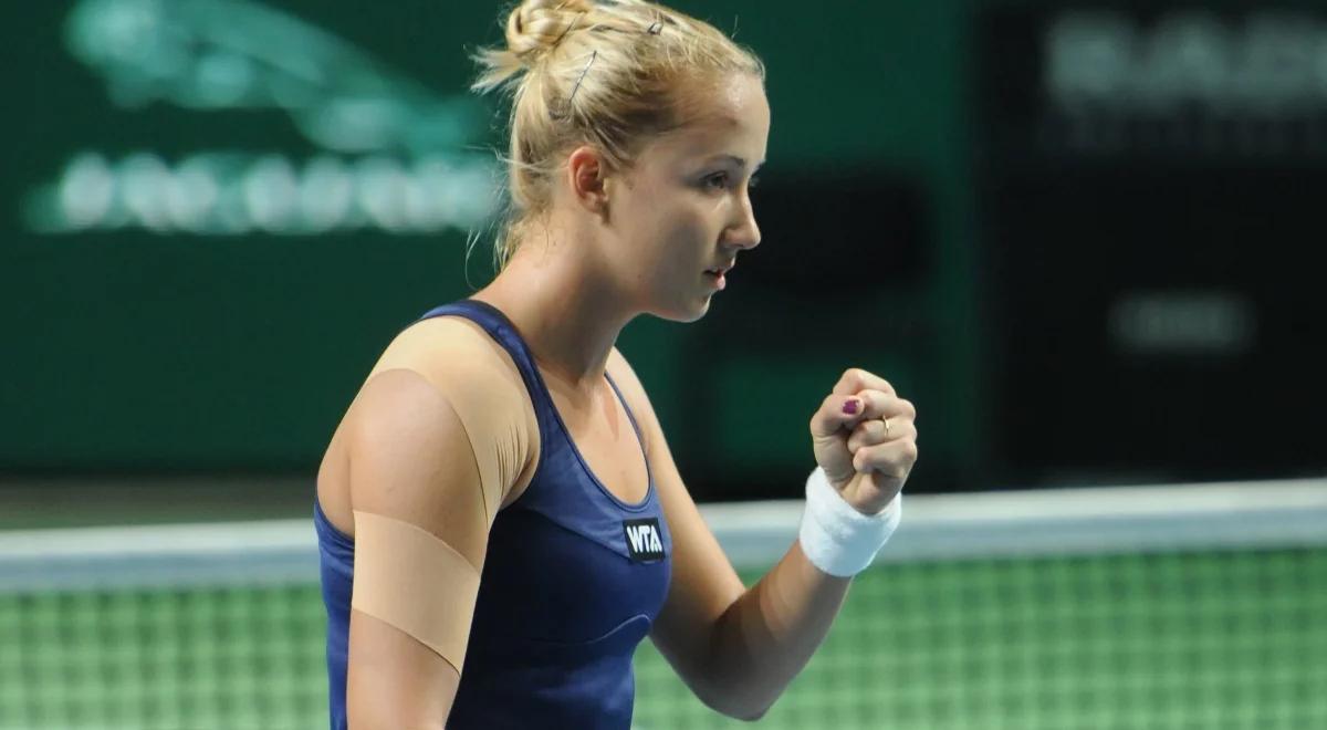 WTA Katowice: jedna z dwóch Polek wśród singlistek już pożegnała się z turniejem