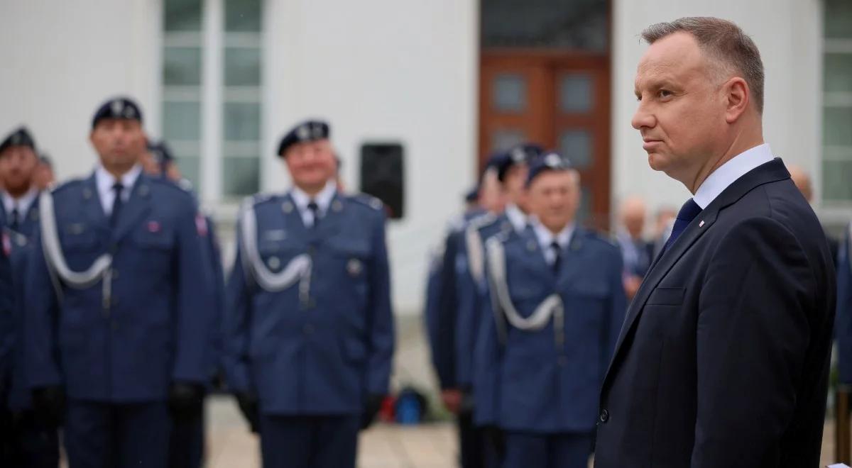 Święto Służby Ochrony Państwa. Prezydent Andrzej Duda: czas jest trudny