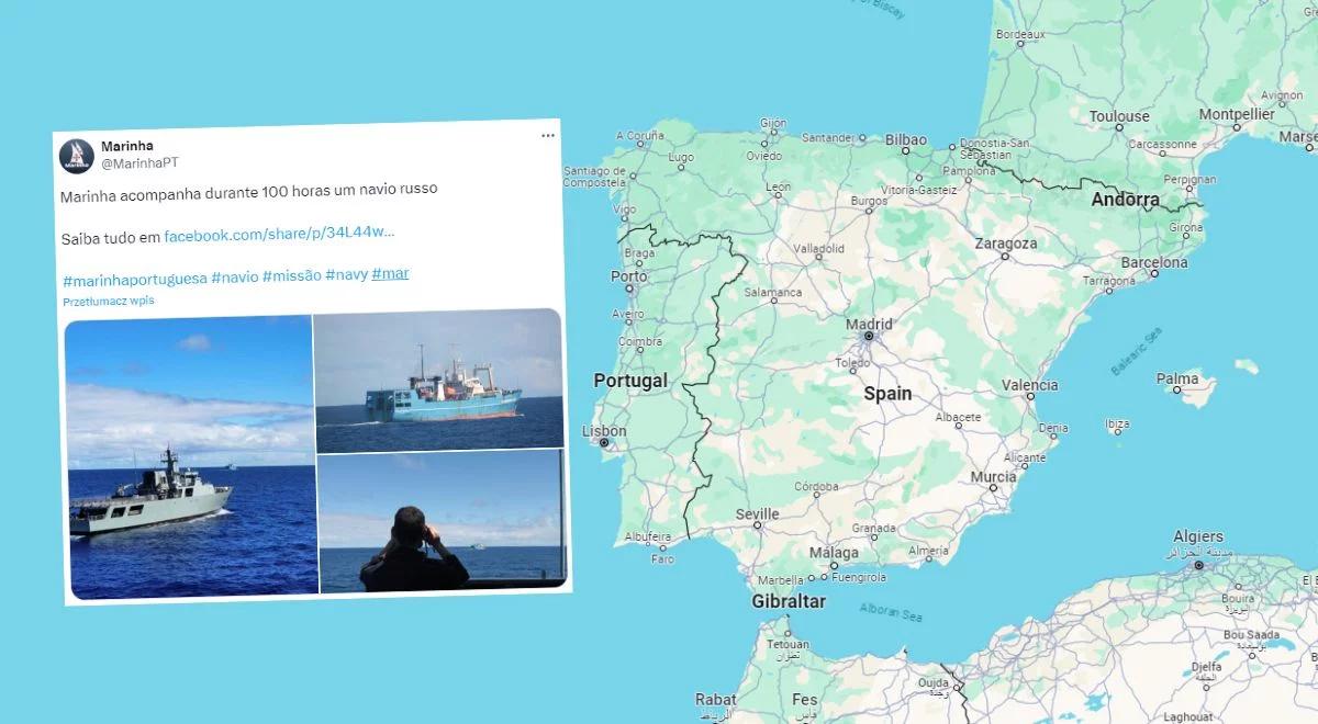 Podejrzane ruchy rosyjskiego okrętu w pobliżu Portugalii. Zarzuty o szpiegostwo