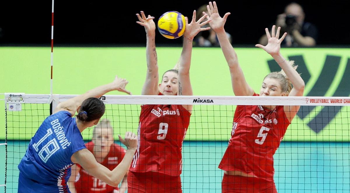 MŚ siatkarek 2022: Serbia - Polska. Półfinał dla mistrzyń świata. Polki o krok od sensacji w Gliwicach