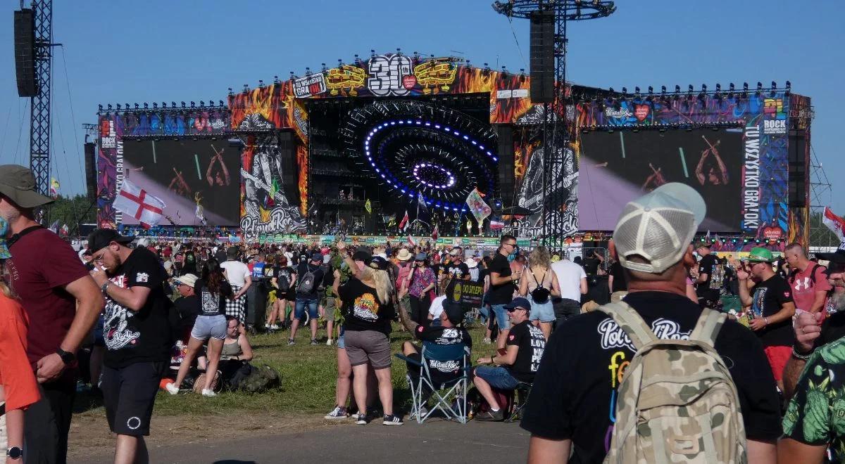 Tysiące ludzi na Pol'and'Rock Festiwal. "Nie tylko o muzykę chodzi"