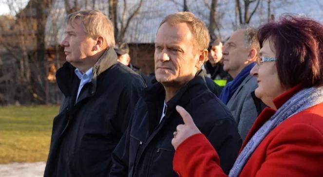 Tusk na Podhalu: straty mniejsze, niż można byłoby przypuszczać
