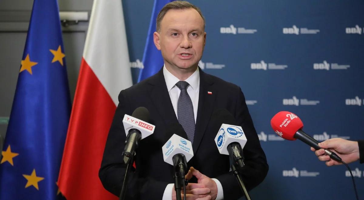 Andrzej Duda po konsultacjach ze światowymi przywódcami: NATO jest w stanie gotowości