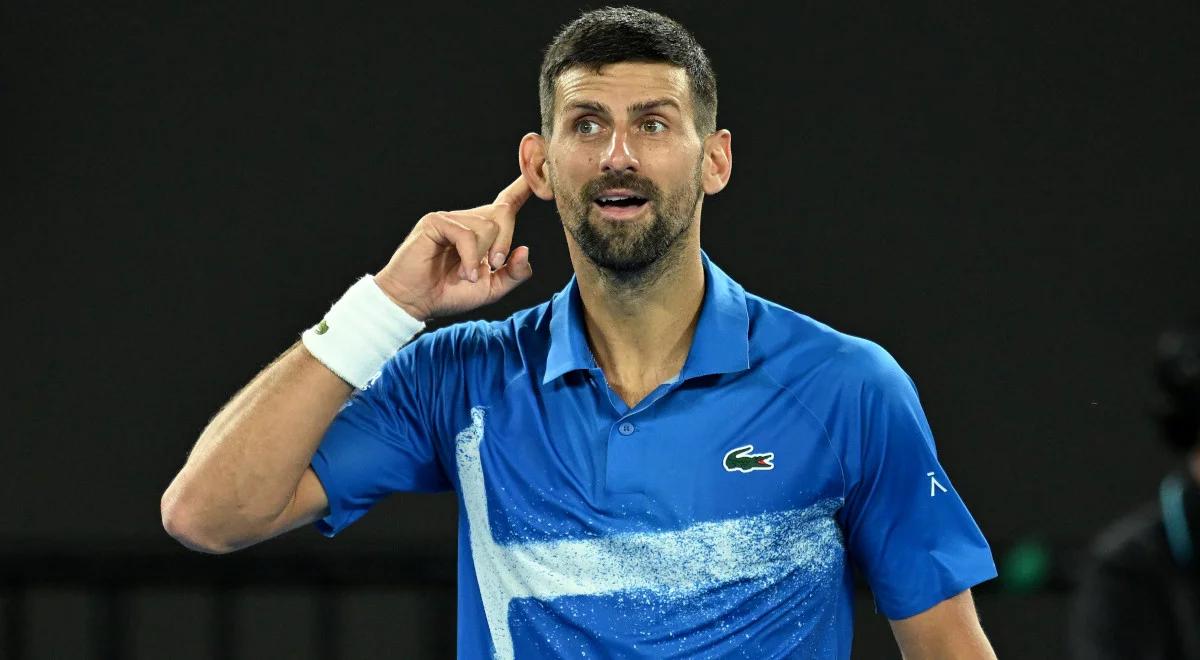 Novak Djoković wygrał i nie udzielił wywiadu. W ćwierćfinale Australian Open czeka go hitowe starcie