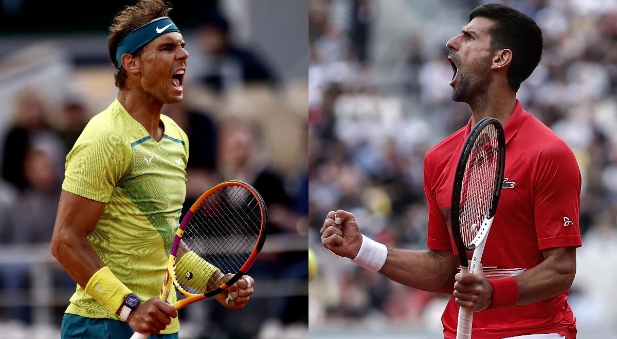 Roland Garros 2022: Rafael Nadal - Novak Djoković. Ćwierćfinałowe starcie legend w Paryżu