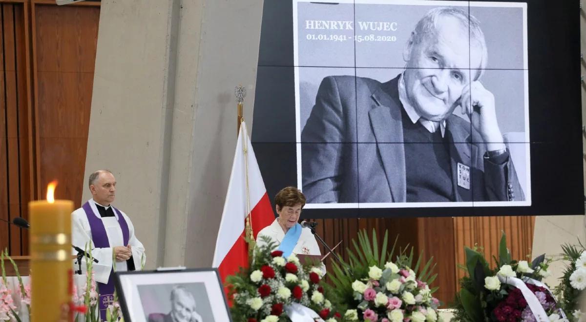 Pogrzeb Henryka Wujca. Działacz opozycji w PRL pośmiertnie odznaczony Orderem Orła Białego