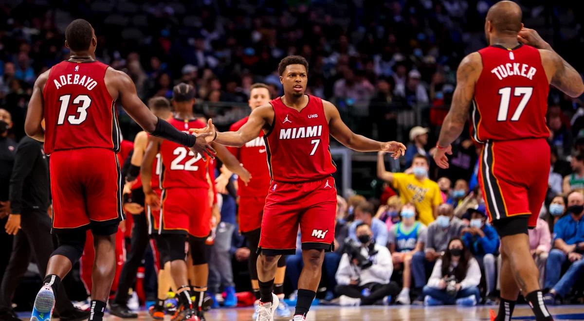 NBA: trwa zwycięski marsz Miami Heat. Pewna wygrana w Dallas 