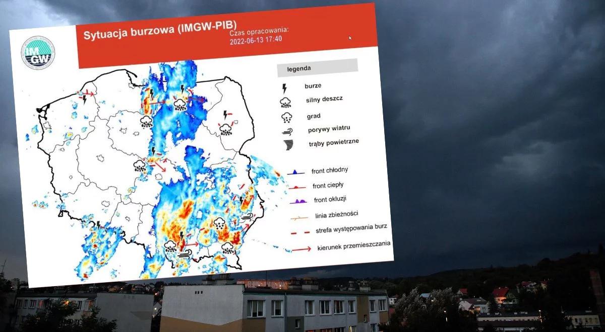 Pogoda: burzowy wieczór na wschodzie kraju. Sprawdź, gdzie IMGW wydał ostrzeżenia