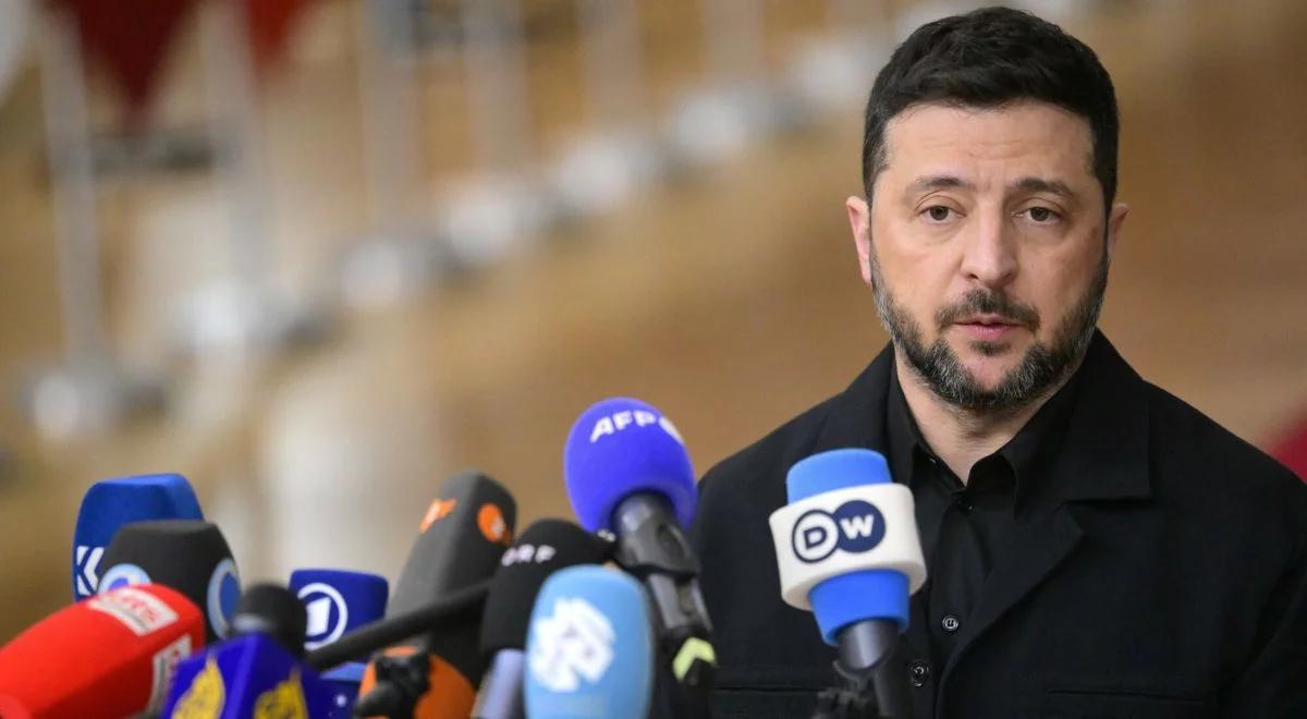 Wołodymyr Zełenski na szczycie UE. "Musimy wywierać presję na Putina"