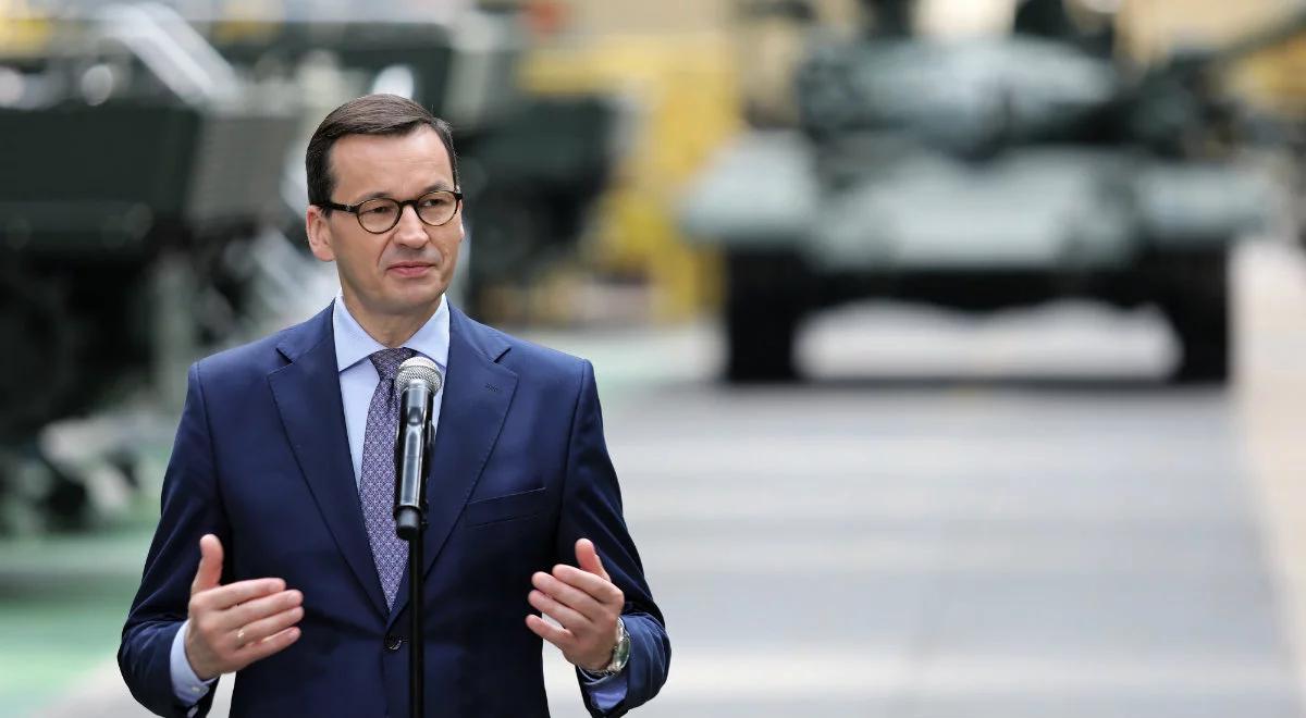 Umowy ws. remontu czołgów T-72 podpisana. Premier: to kolejny krok milowy 