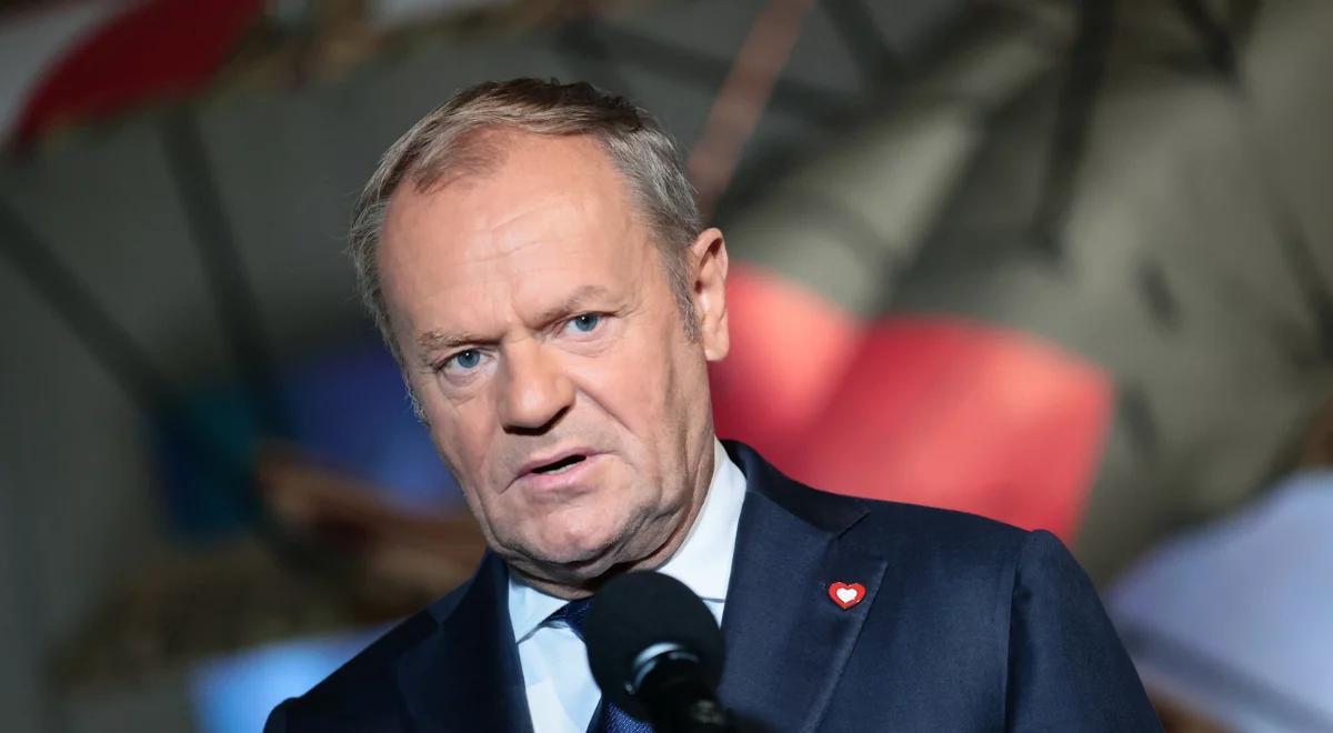 Tusk zabrał głos po spotkaniu "koalicji chętnych". Mówił o dalszym wsparciu Ukrainy