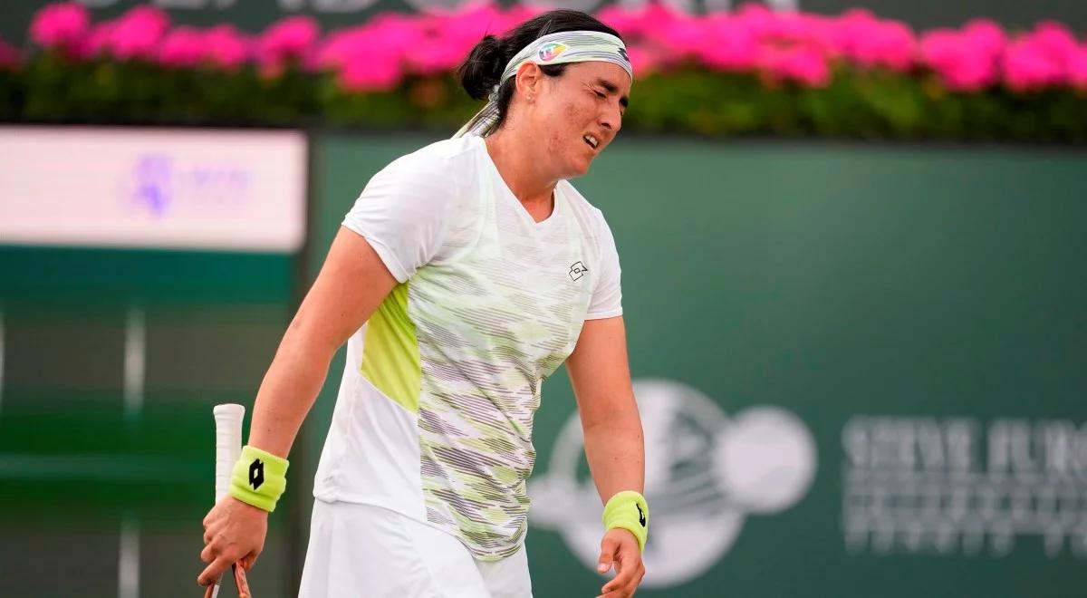 WTA Indian Wells: sensacyjna porażka Ons Jabeur. "Nie jestem w optymalnej formie"