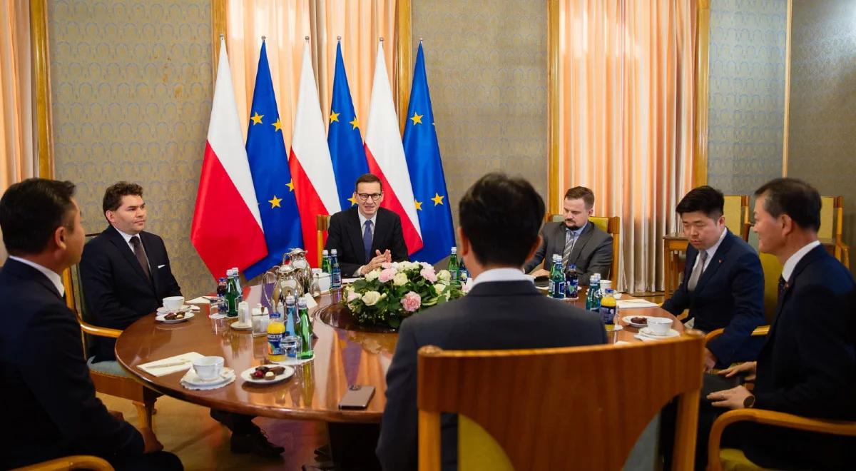 Nowa inwestycja w Stalowej Woli. Premier spotkał się z szefami koreańskiego koncernu