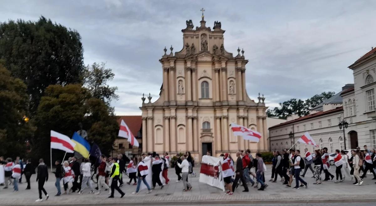 "Wspólny triumf pod Orszą uczy, by nigdy się nie poddawać". Wspomniano więźniów politycznych, w tym Polaków z Białorusi