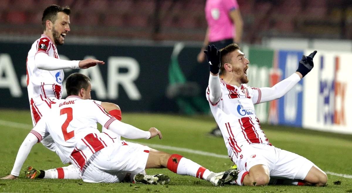 Liga Europy: Milan wypuścił z rąk zwycięstwo. Crvena Zvezda wyrównała w osłabieniu