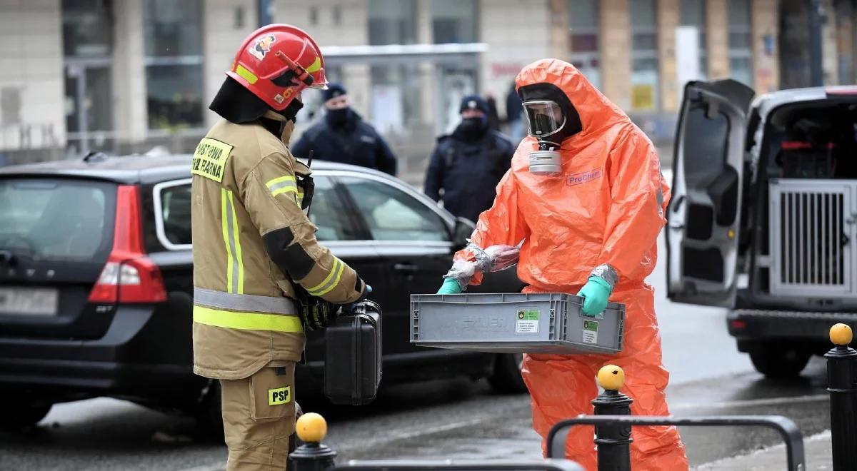 Warszawa: koniec utrudnień w centrum miasta. Służby zabezpieczyły tajemniczy przedmiot