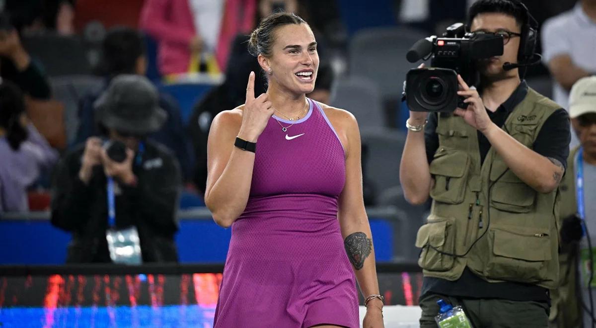 WTA Wuhan. Aryna Sabalenka awansowała do ćwierćfinału. Białorusinka wyprzedzi Igę Świątek i zostanie nową liderką