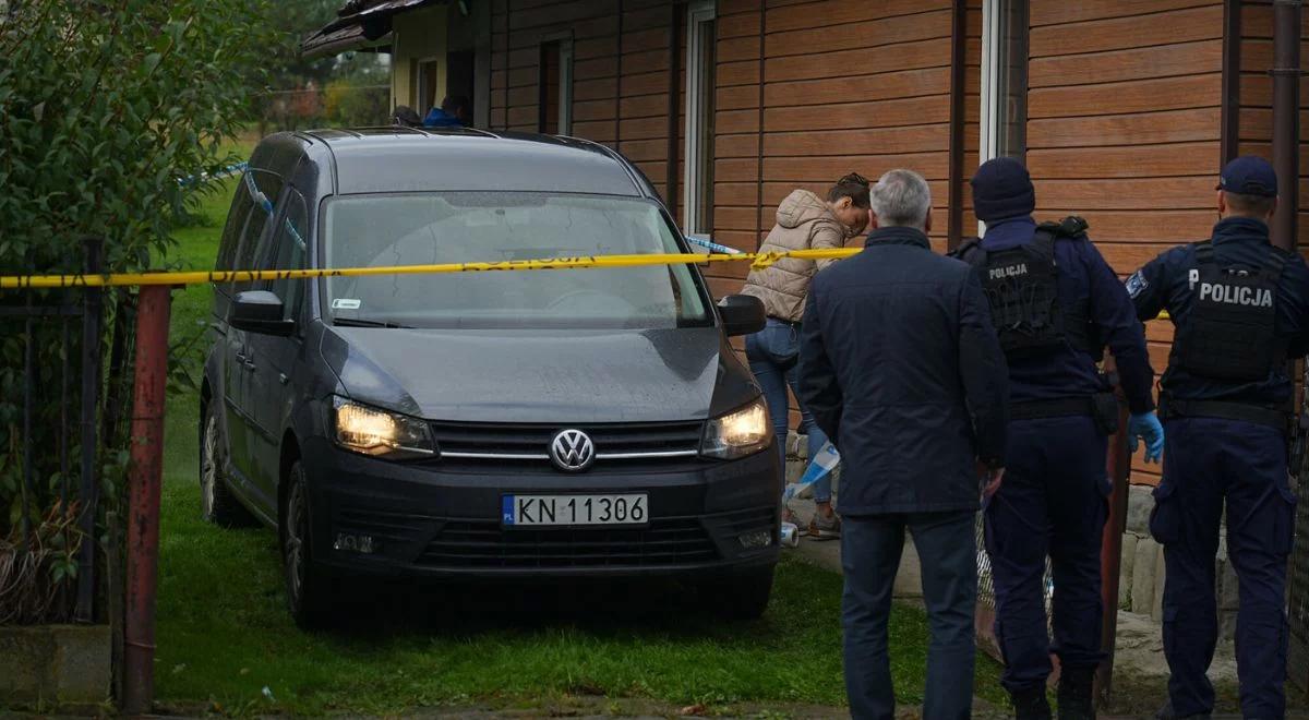 Trzy ciała w Barcicach Górnych. Koniec obławy na 25-latka