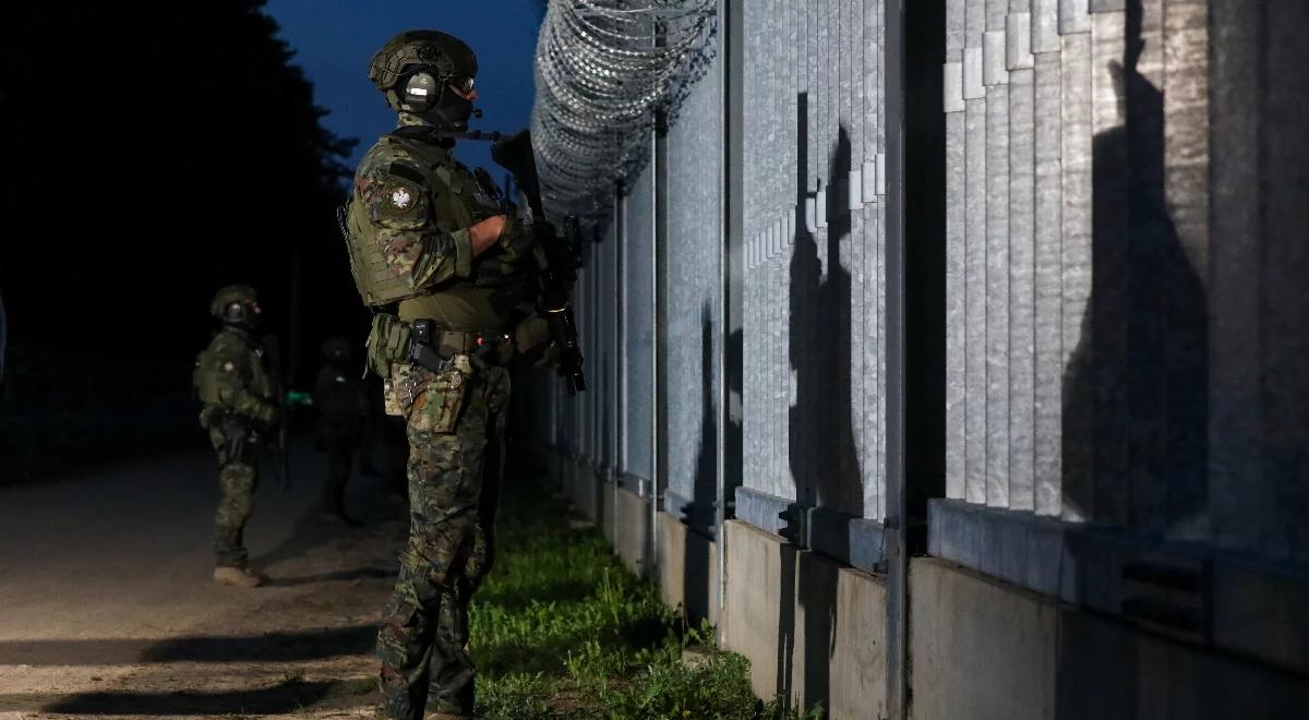 Incydent na granicy z Białorusią. Migranci zaatakowali żołnierzy