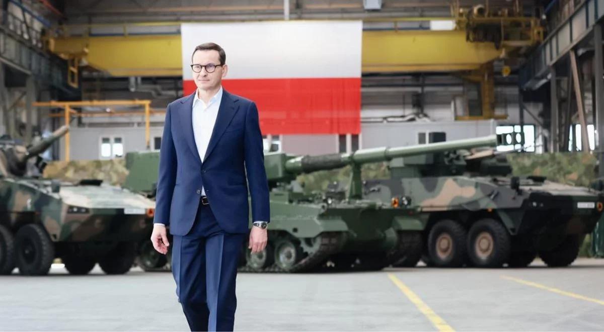 Premier Morawiecki w Hucie Stalowa Wola. "Uzdrowienie budżetu dało ogromny potencjał produkcyjny"