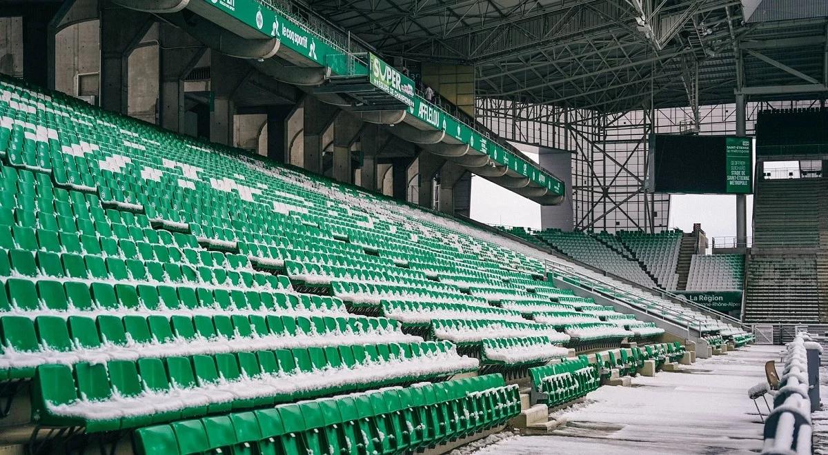 Ligue 1: mecz Marsylii z Saint-Etienne przełożony. Powodem obfite opady śniegu