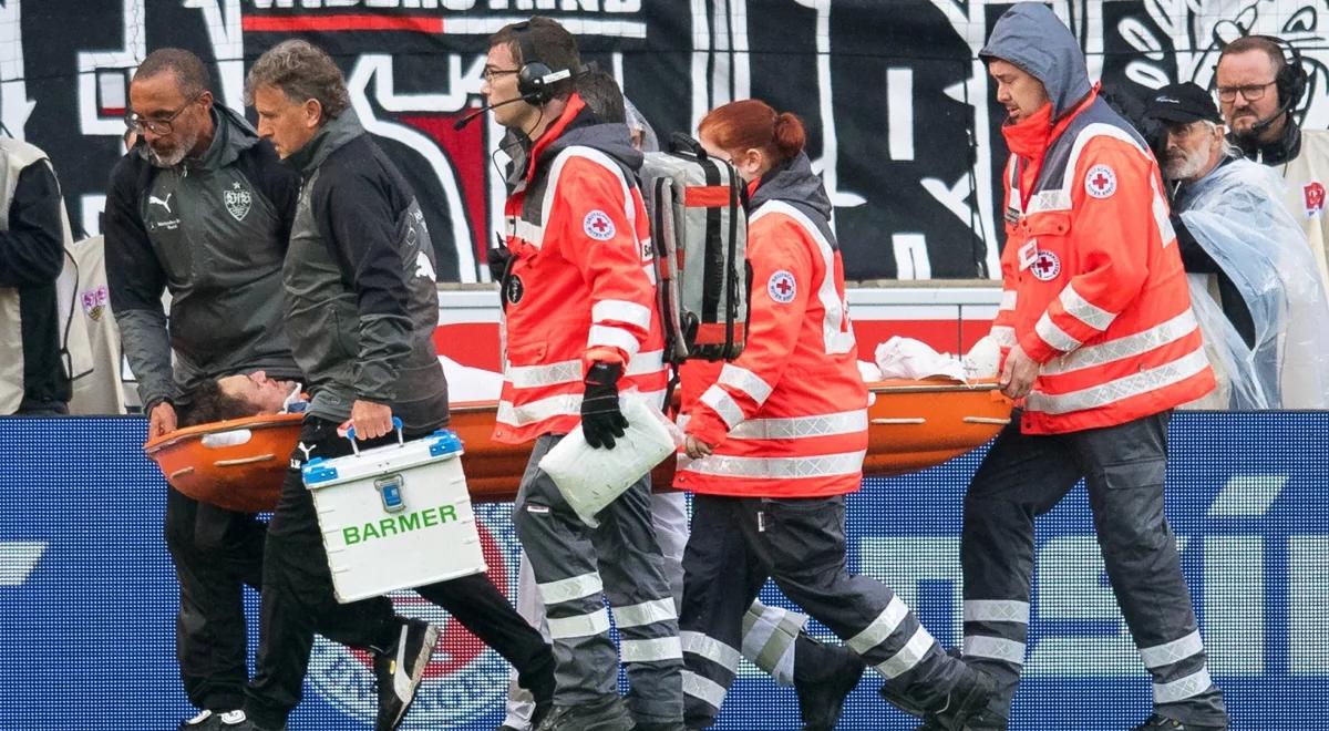 Bundesliga: poważne konsekwencje niebezpiecznego wejścia. Kapitana Stuttgartu czeka operacja