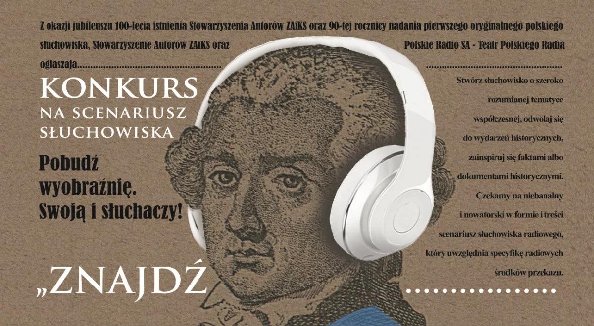 Konkurs Teatru Polskiego Radia i ZAiKS-u na scenariusz słuchowiska rozstrzygnięty