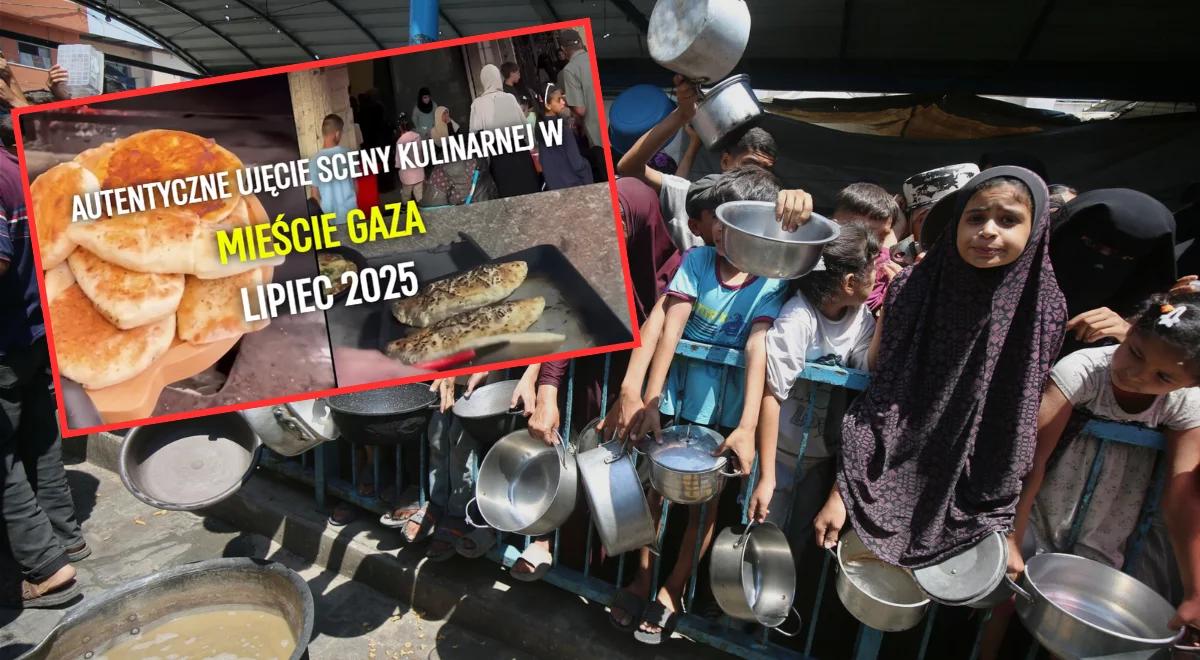 Ambasada Izraela promuje kontrowersyjny materiał. "W Gazie jest jedzenie!"