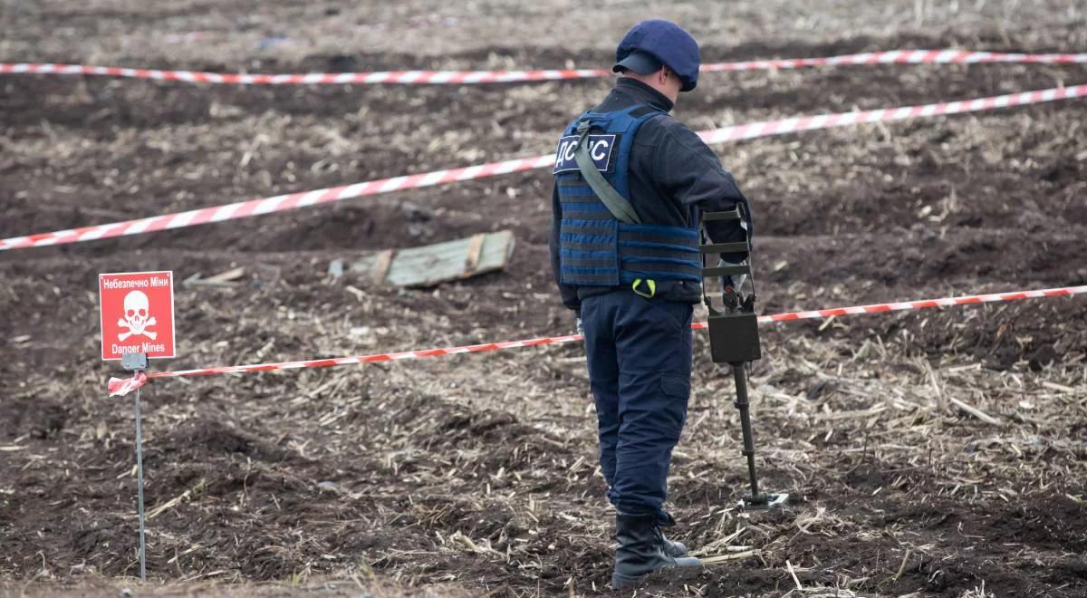 Wojna w Ukrainie. W tym rejonie rozminowywanie potrwa latami. Ponad tysiąc saperów w akcji