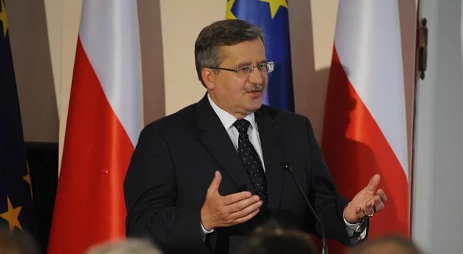 Komorowski: PO jest wciąż potrzebna Polsce